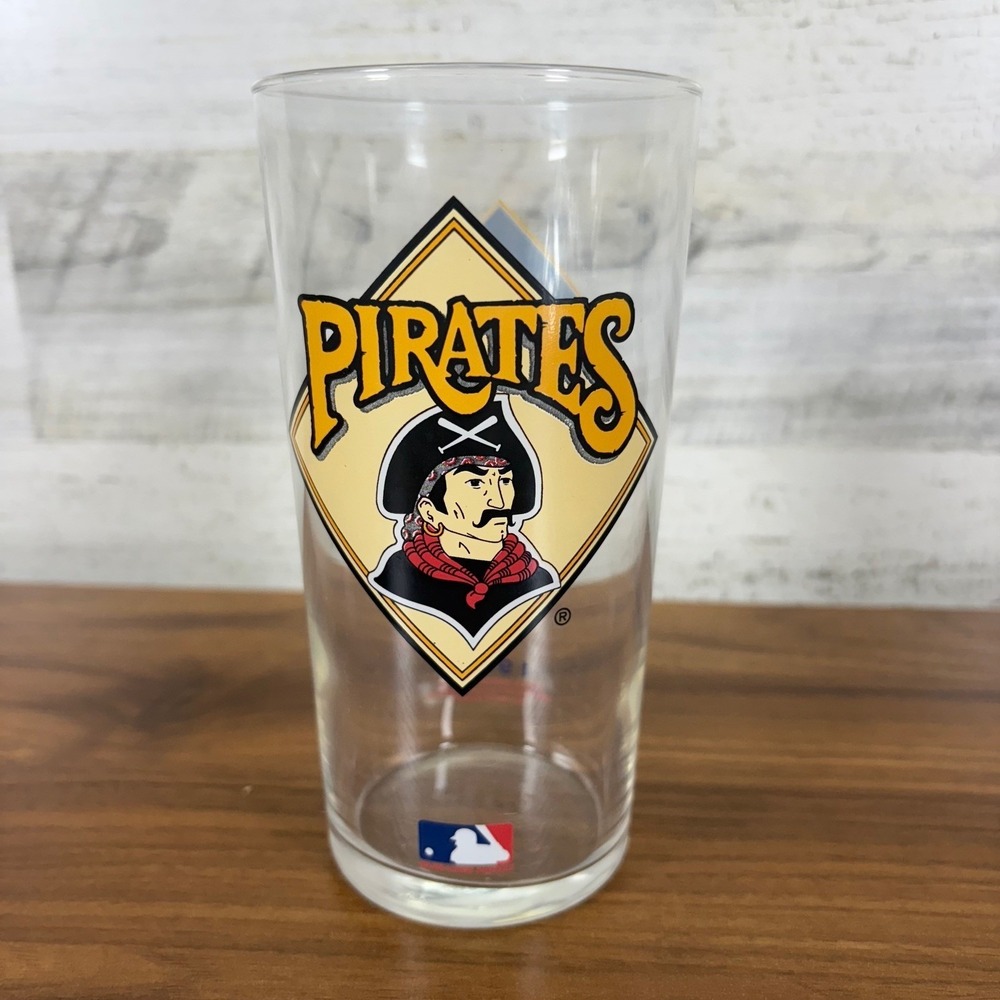 VINTAGE Pittsburg Pirates 1994 All Star Game Glass Texaco 16 Ounces Licensed